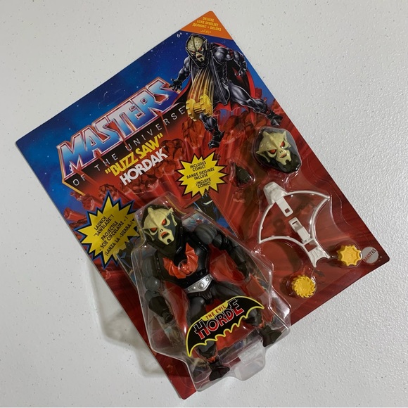 Masters of the Universe Origins: Buzz Saw Hordak Deluxe Action Figure-NWT - Picture 9 of 13